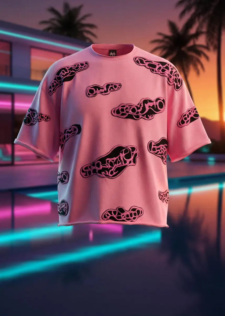 PINK SWAGA T-SHIRT