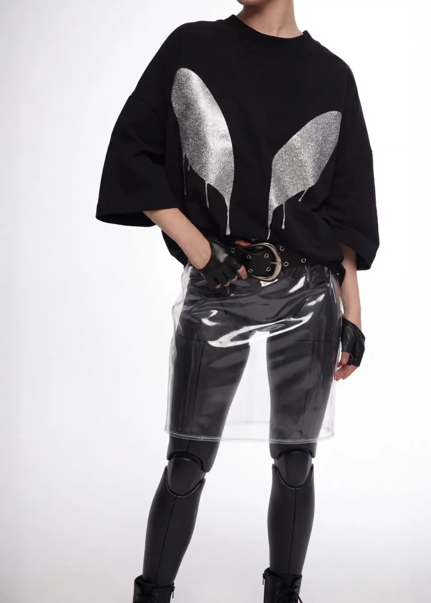 BLACK / GLITTER